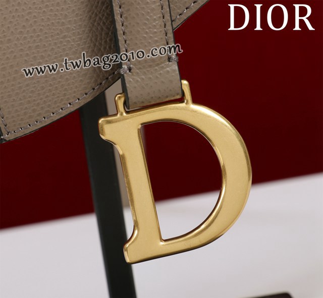 Dior专柜新款迪奥高仿原单长肩带大小号牛皮马鞍包手拎斜挎包 djfk1799